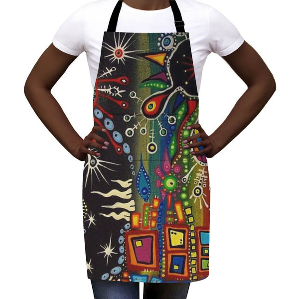 African Art Gift Apron High Quality