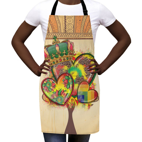 Junteeth Gift Aprons -  Juneteenth_Heart