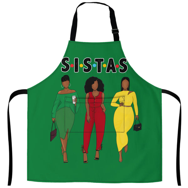 We Sistas Artwork Apron Apron