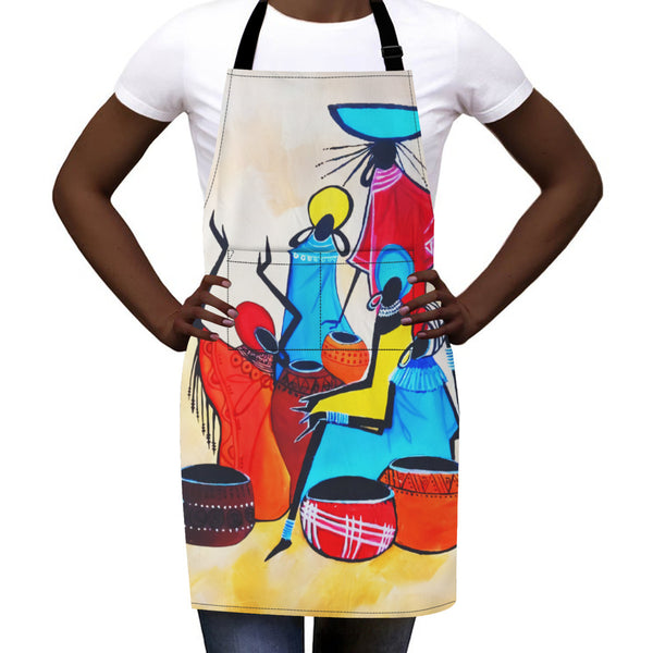 Waterproof African Artwork ApronApron