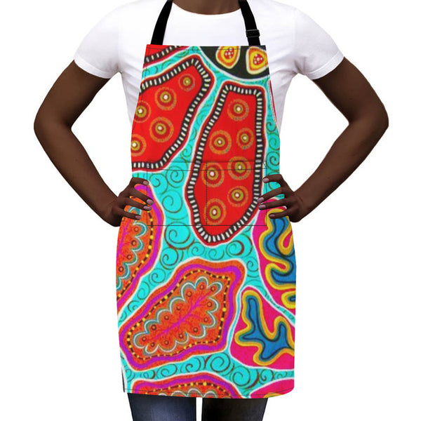 African Art Gift Apron High Quality