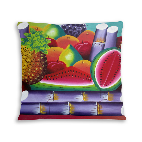 African artwork pillow - Fruits 11