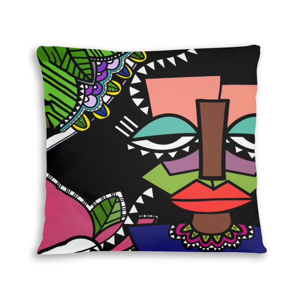 African artwork pillow - Art