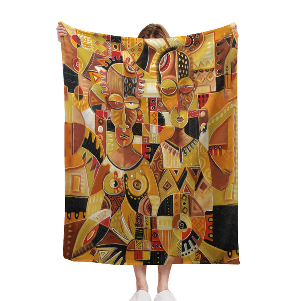 African artwork blanket - Culture 12