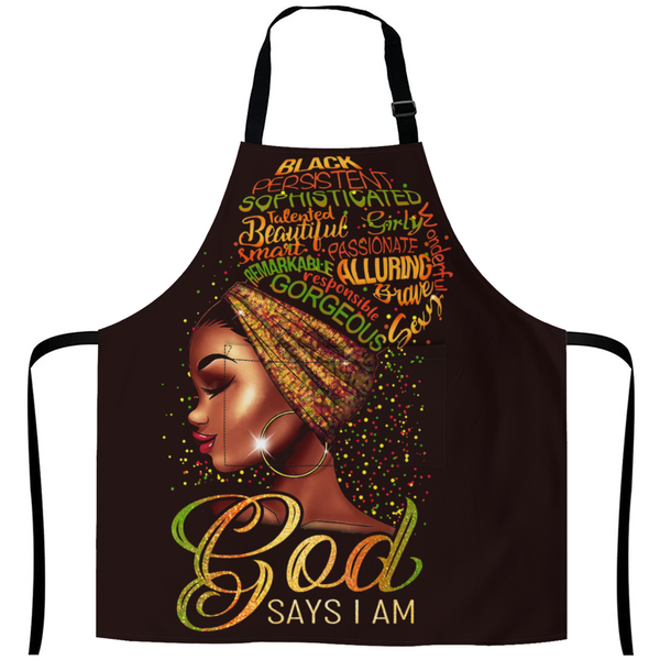 God Say I am ... Apron