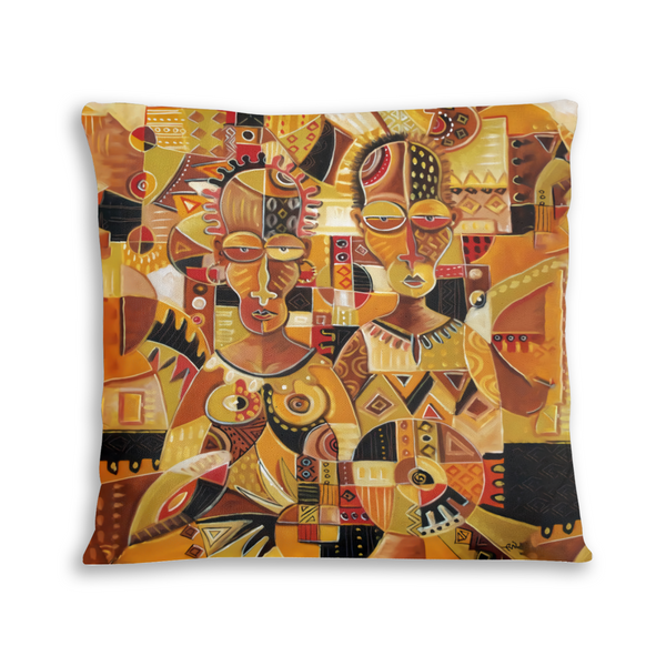 African artwork pillow - Culture 12