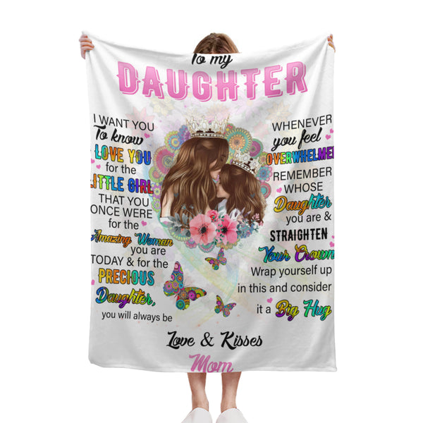 ToMyDaughter2 Sherpa blanket