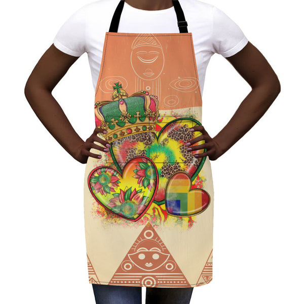 Junteeth Gift Aprons -  Juneteenth_Heart