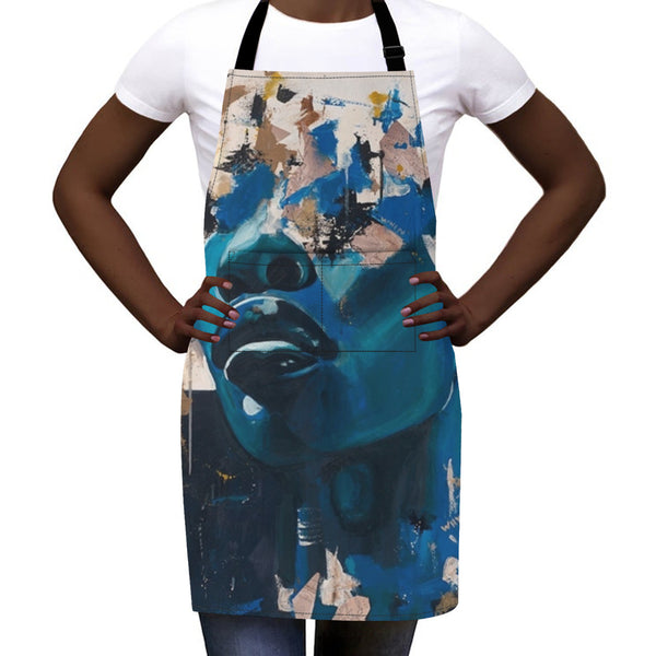 African American art- "Questions" African Art Apron