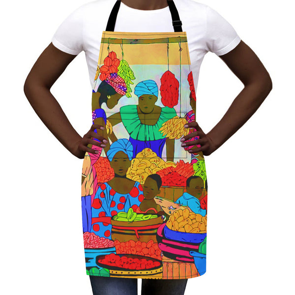 Waterproof African Artwork ApronApron