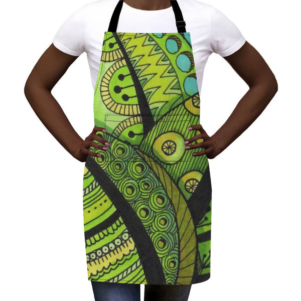 African Art Gift Apron High Quality