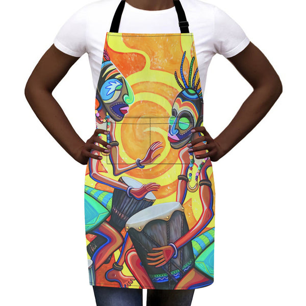 Waterproof African Artwork ApronApron