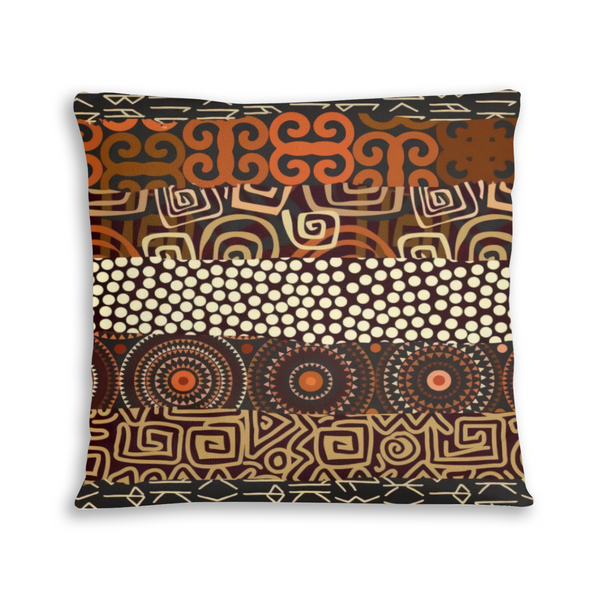 African artwork pillow - our culture