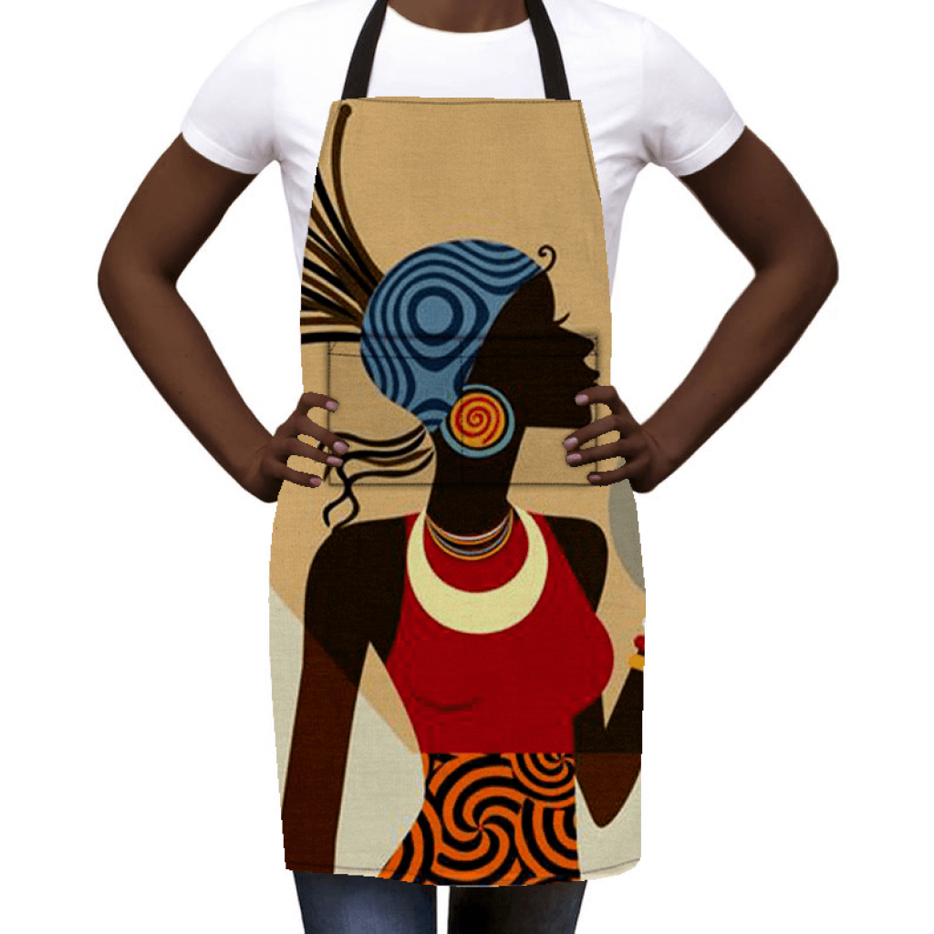 African Art Apron