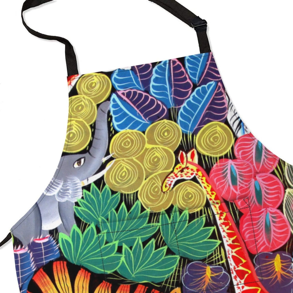 African Artwork Apron - Animals