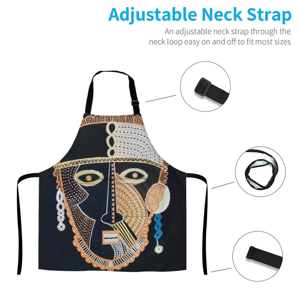 African Artwork Apron - Culture 11