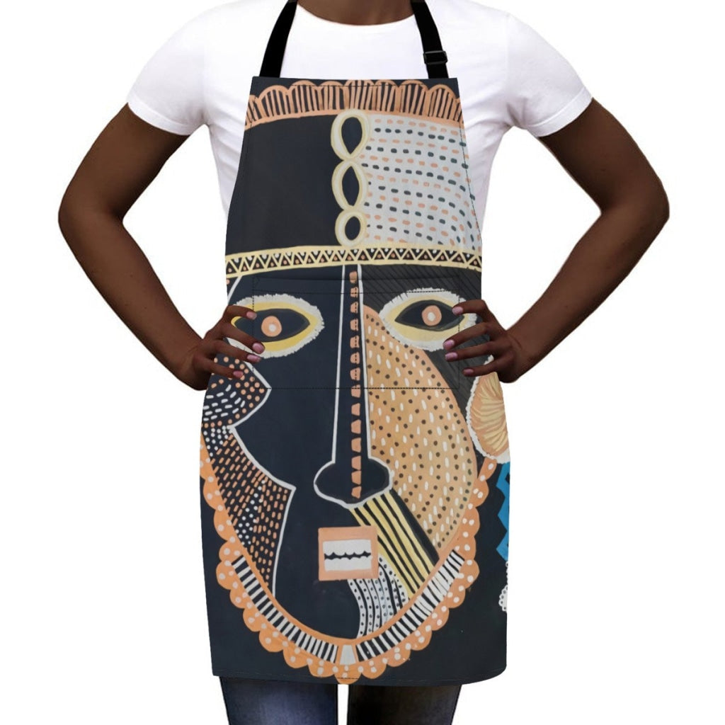 African Artwork Apron - Culture 11