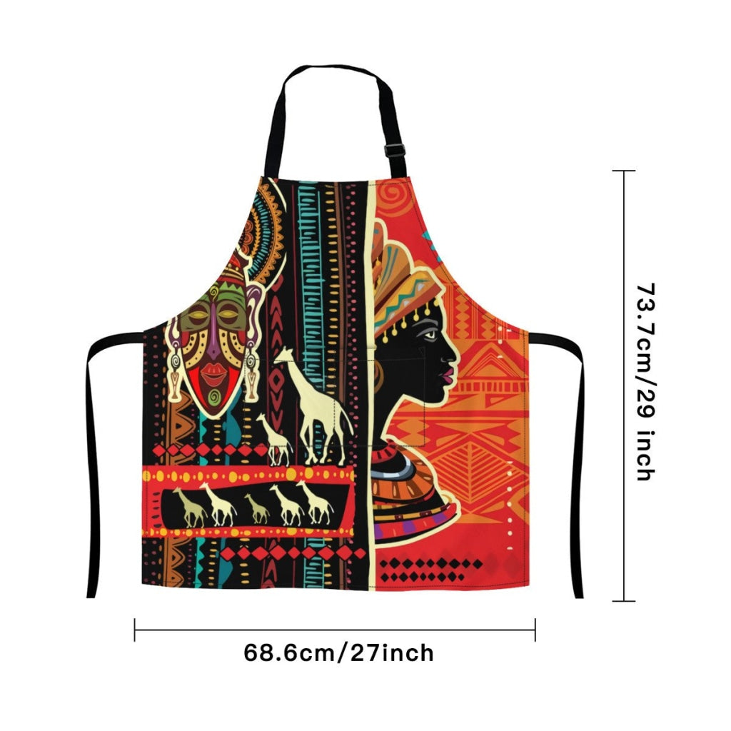 African Artwork Apron - Culture 22