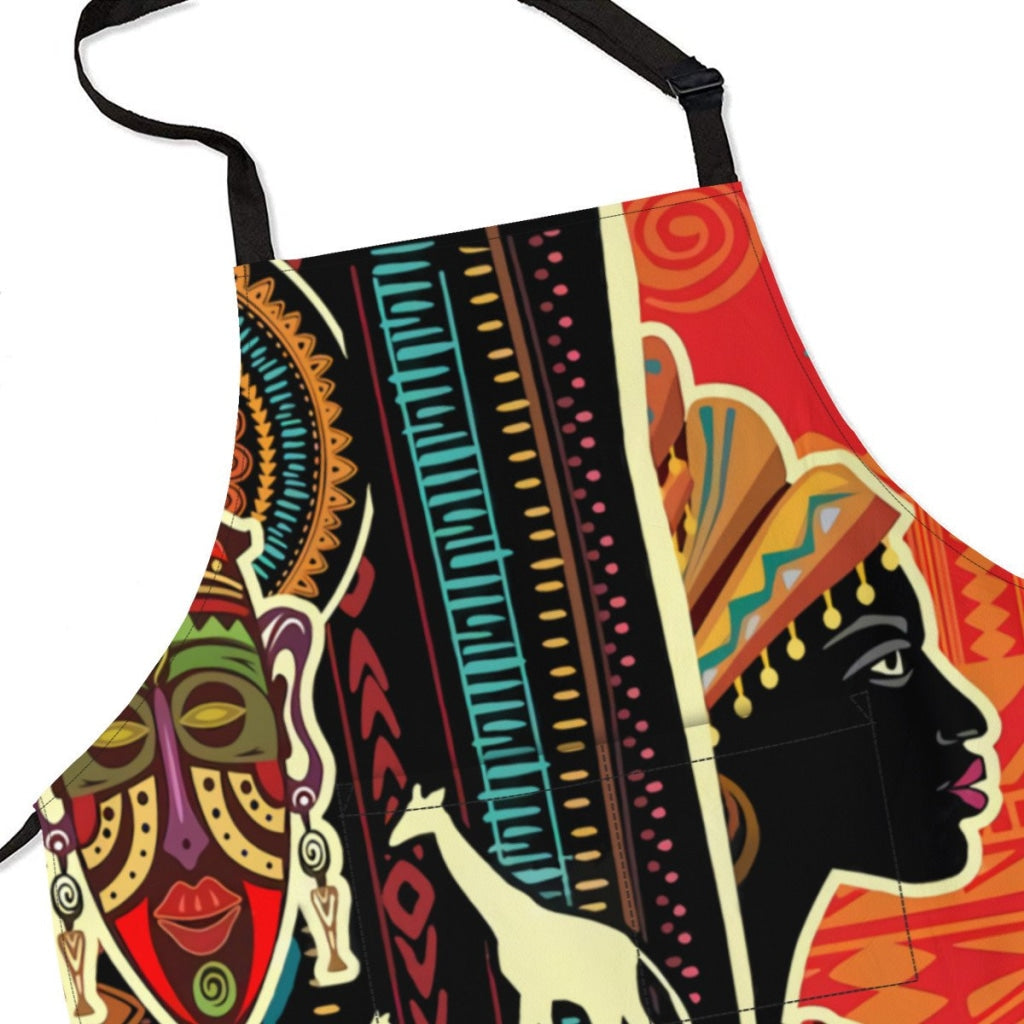 African Artwork Apron - Culture 22