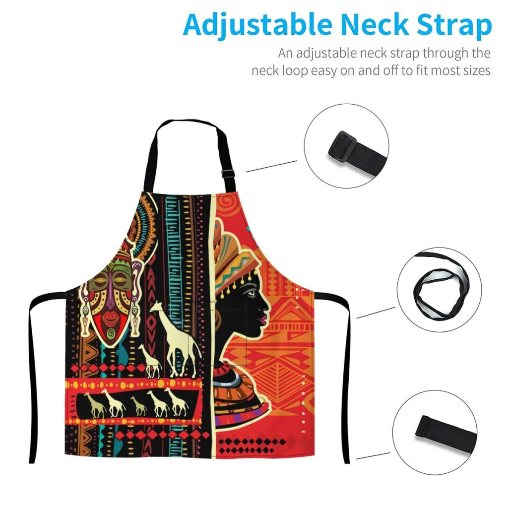 African Artwork Apron - Culture 22