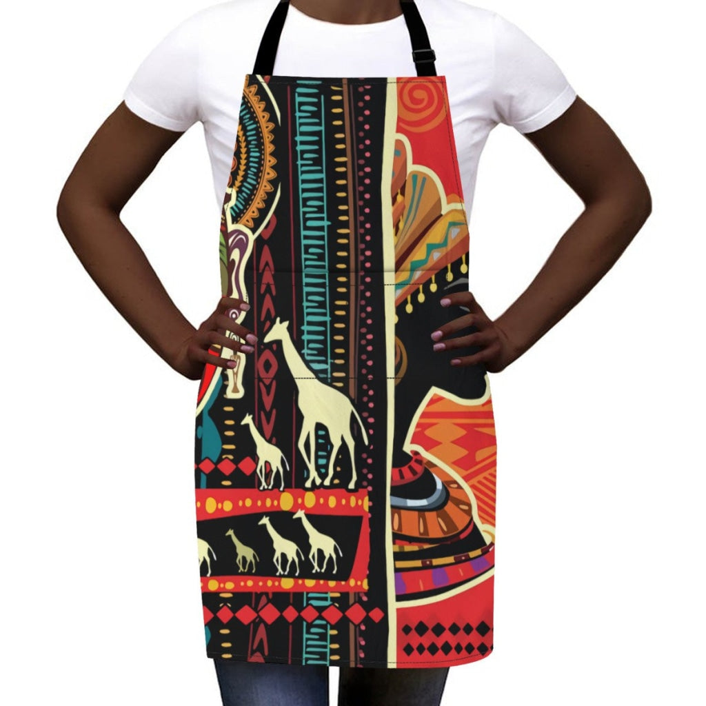 African Artwork Apron - Culture 22