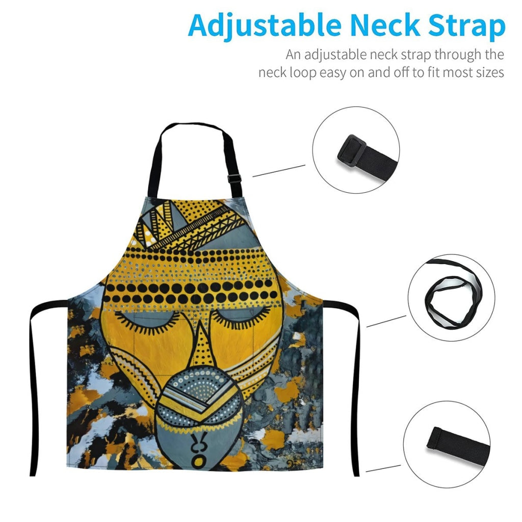 African Artwork Apron - Culture 29