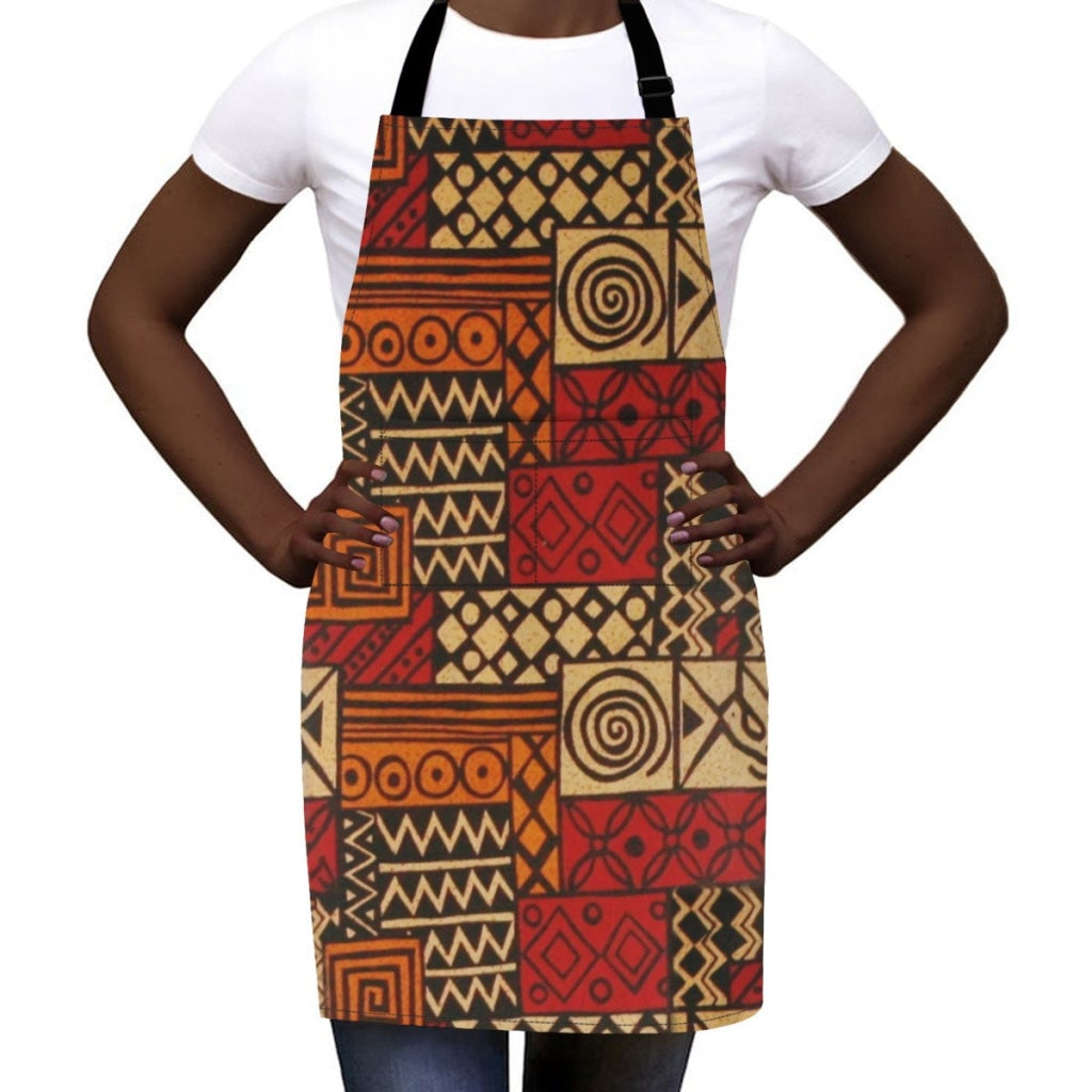 African Artwork Apron - Culture 6