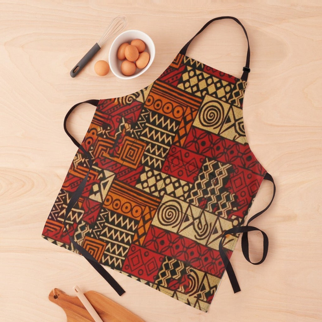 African Artwork Apron - Culture 6