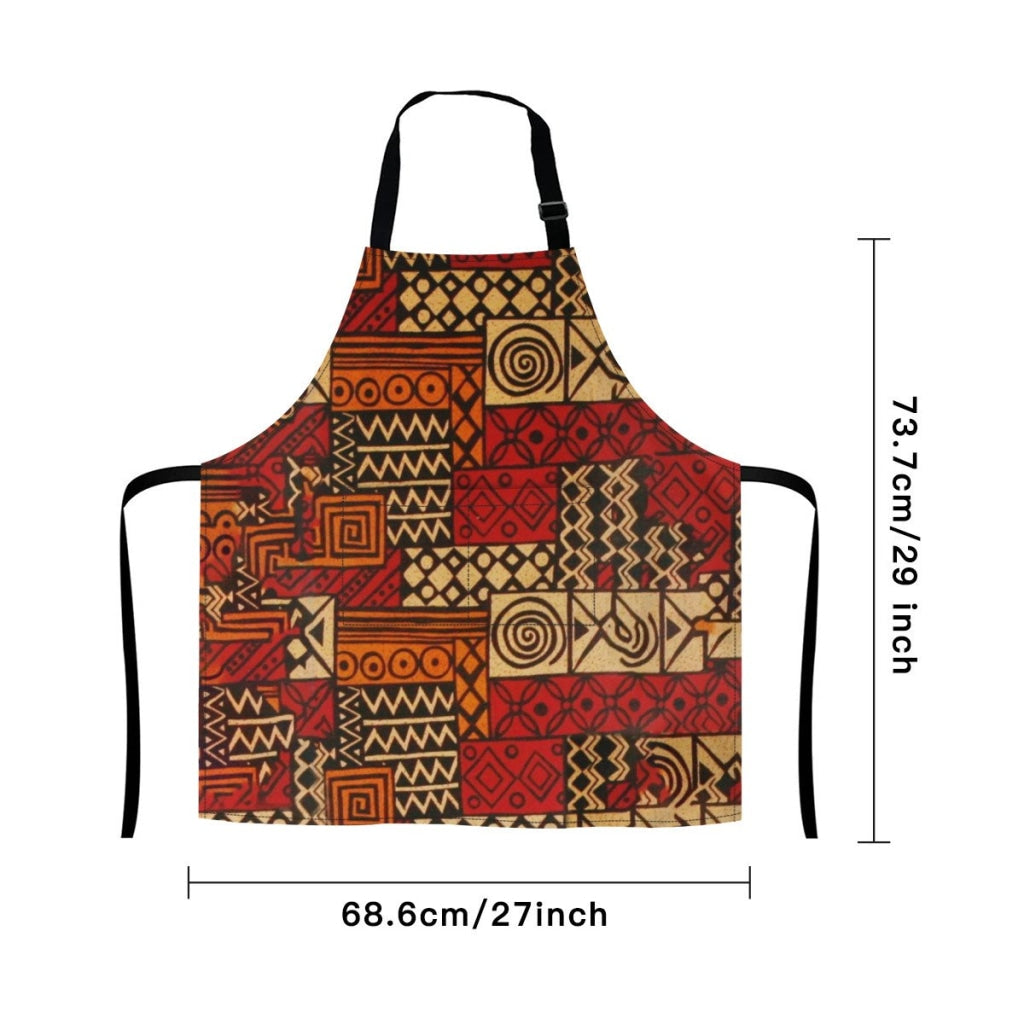 African Artwork Apron - Culture 6