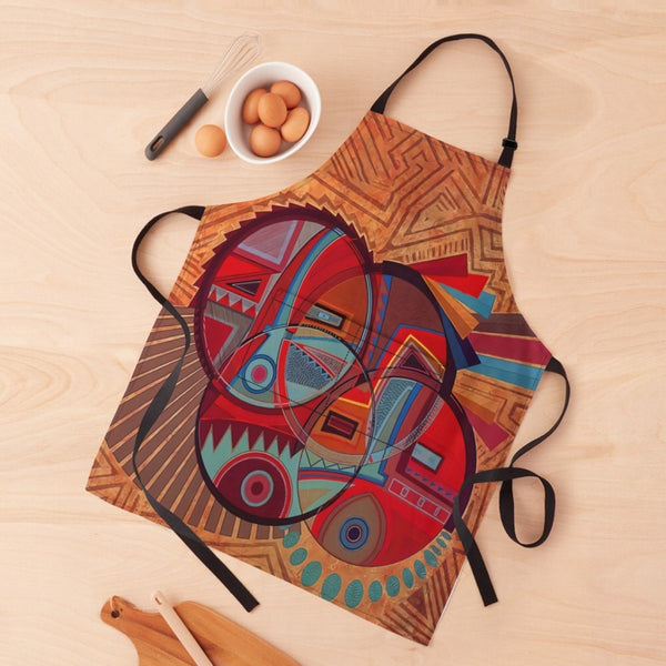 African Artwork Apron - Face 4