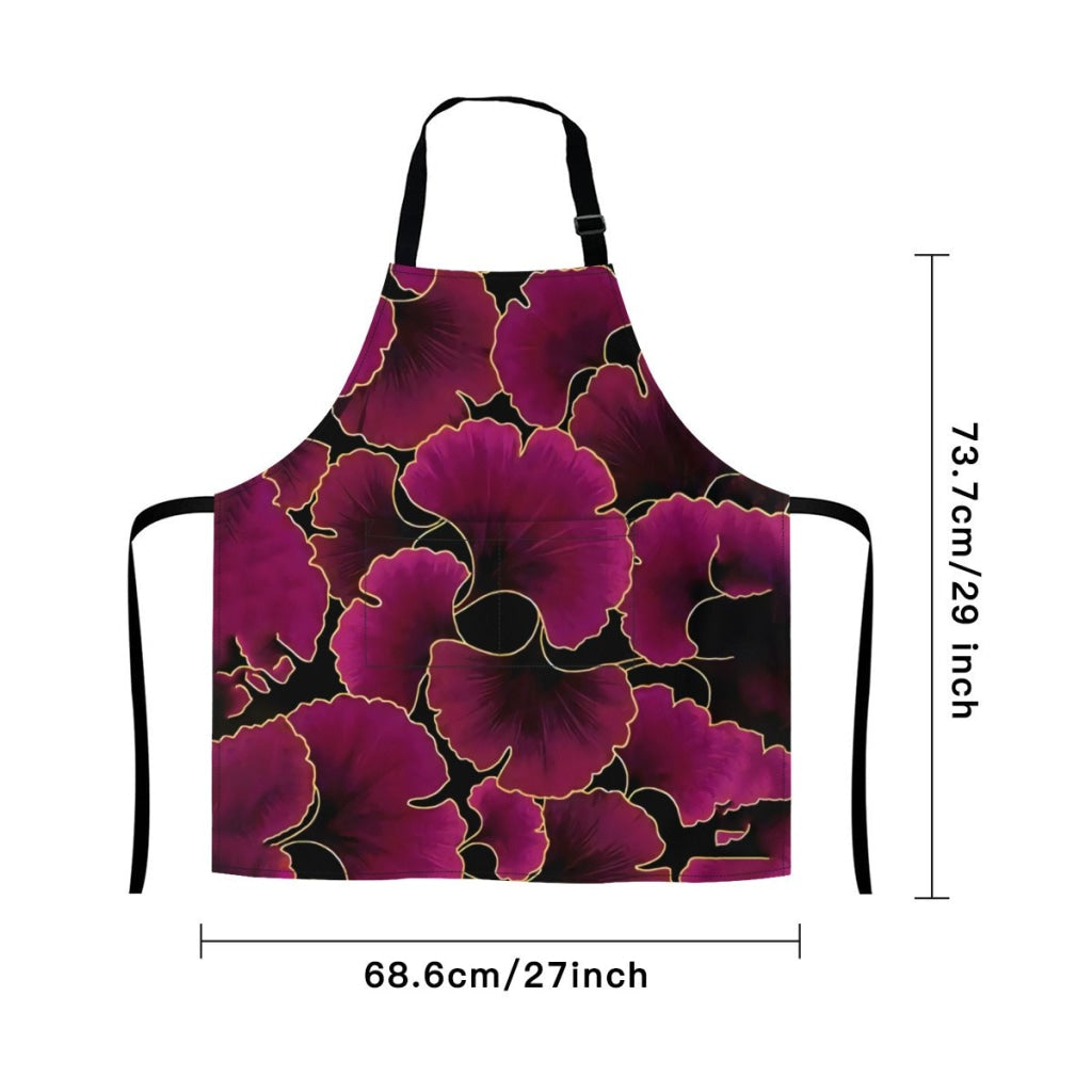 African Artwork Apron - Ginko 2