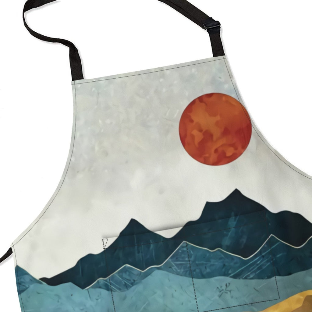 African Artwork Apron - Sun