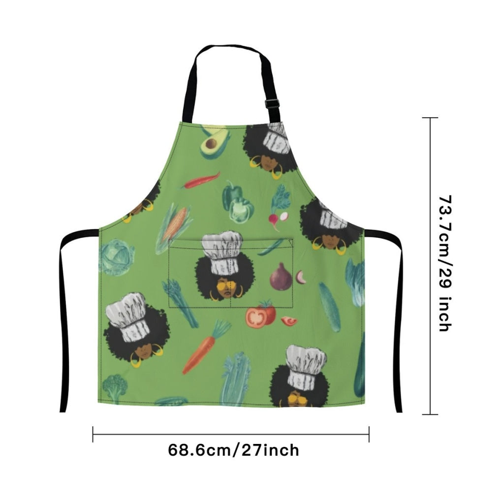 African Artwork Apron - Vega