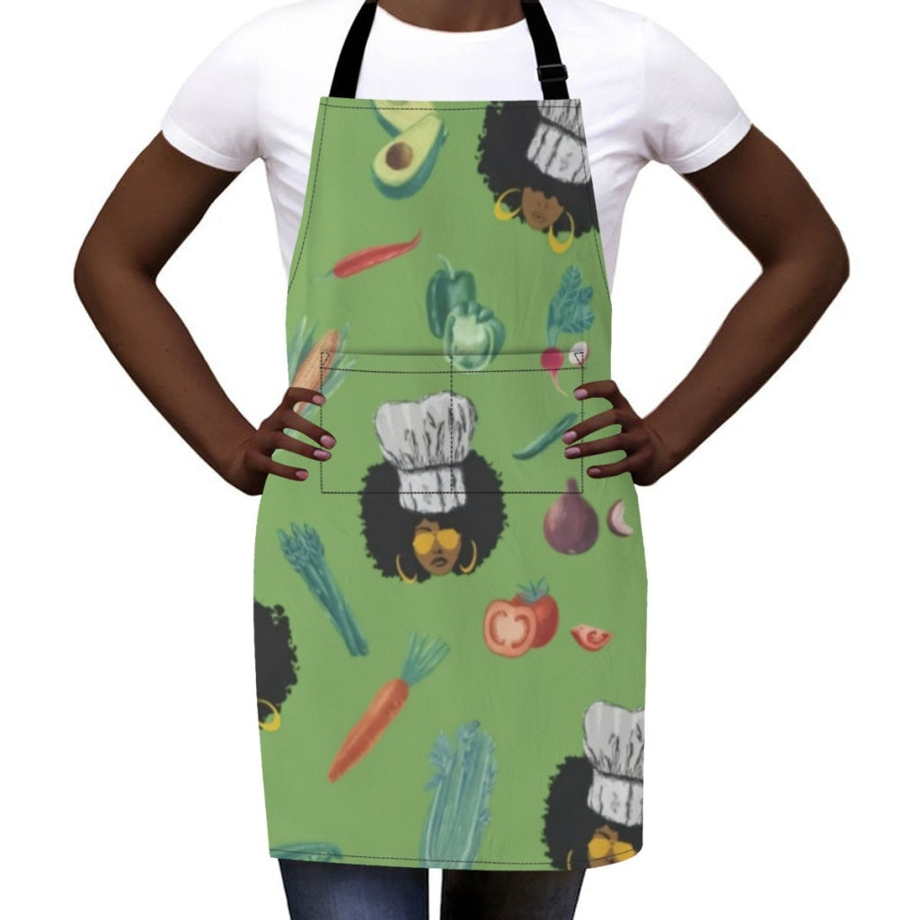 African Artwork Apron - Vega