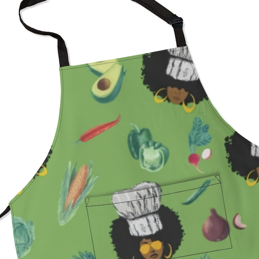 African Artwork Apron - Vega