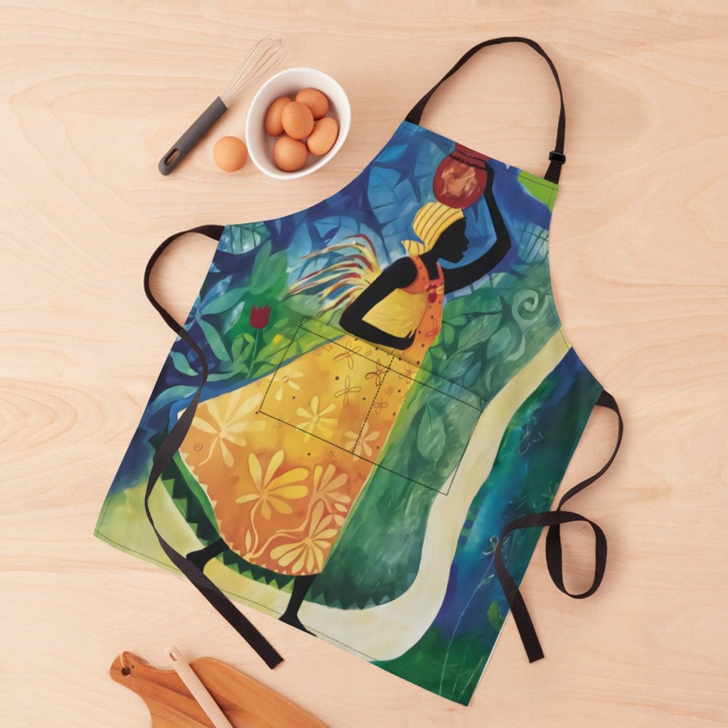 African Artwork Apron - Women 3