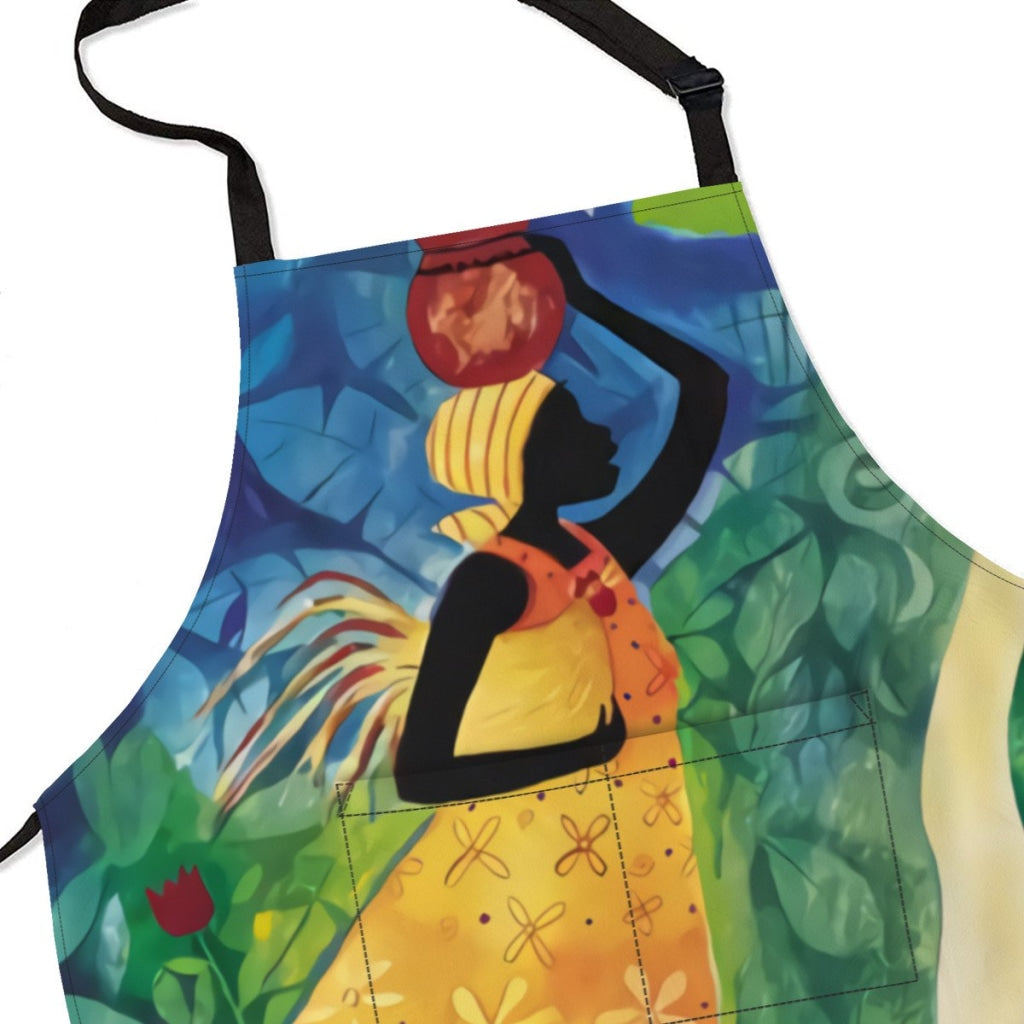 African Artwork Apron - Women 3