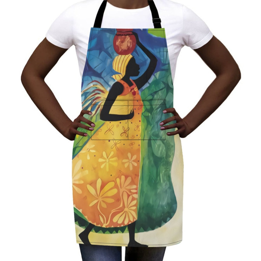 African Artwork Apron - Women 3