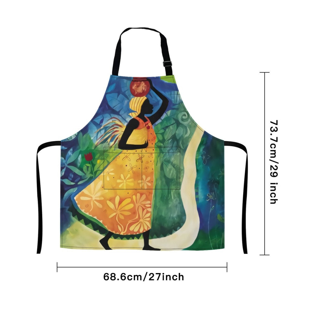 African Artwork Apron - Women 3