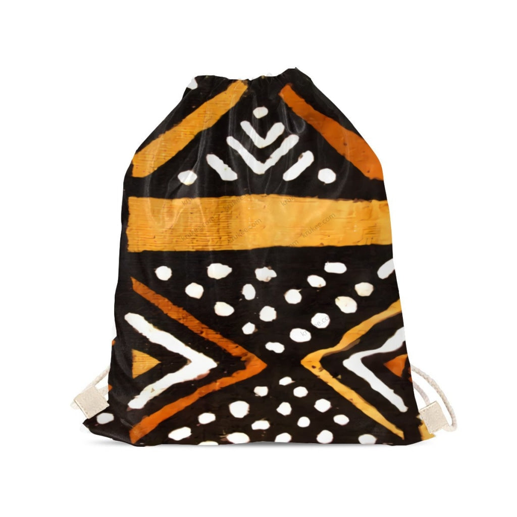 African Artwork Apron - Culture 2 Drawstring Pocket