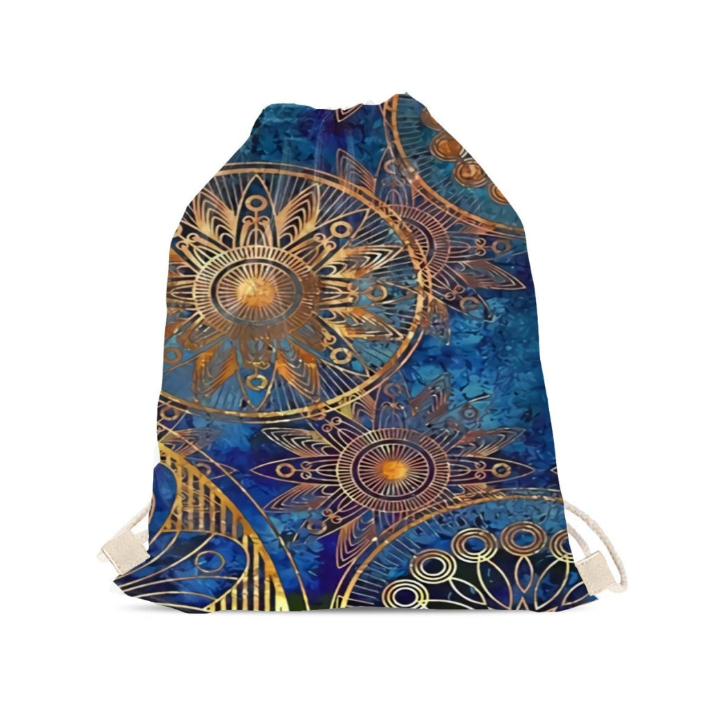 African Artwork Apron - Culture 4 Drawstring Pocket