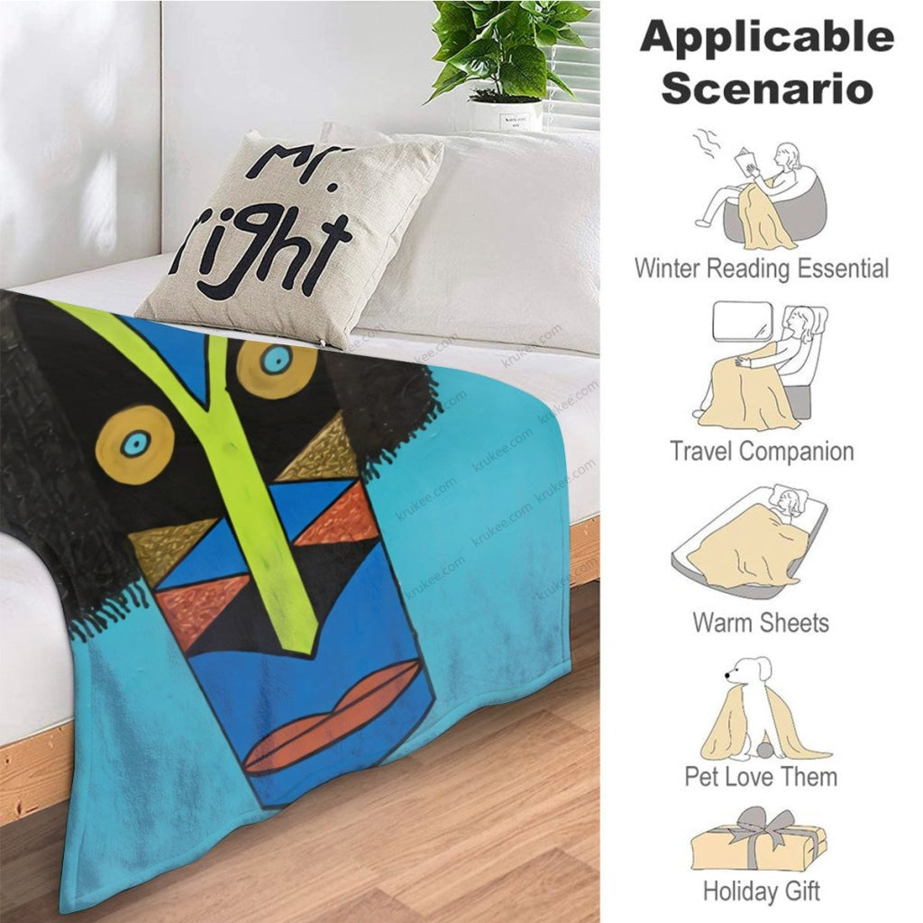 African Artwork Apron - Culture 10Fleece Blanket