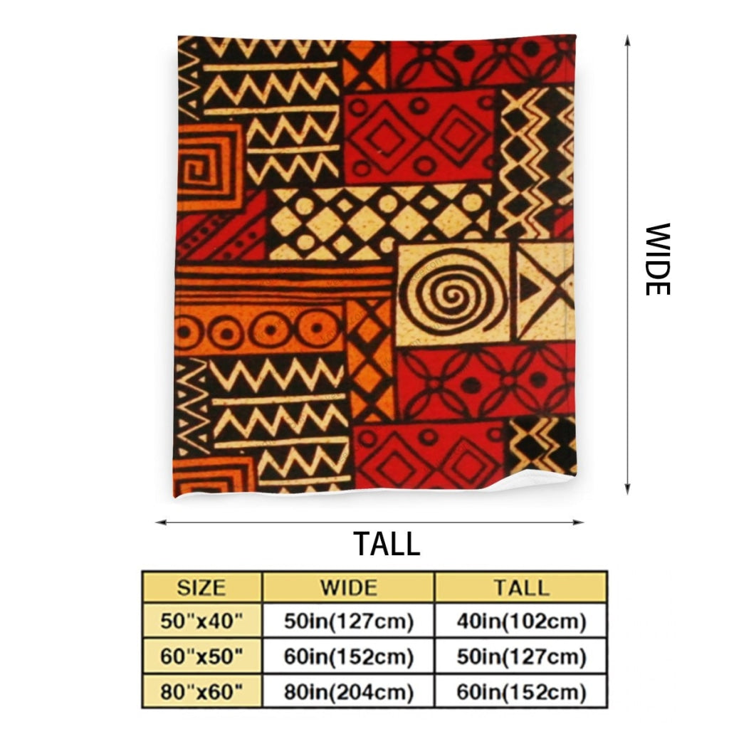 African Artwork Apron - Culture 7 Fleece Blanket