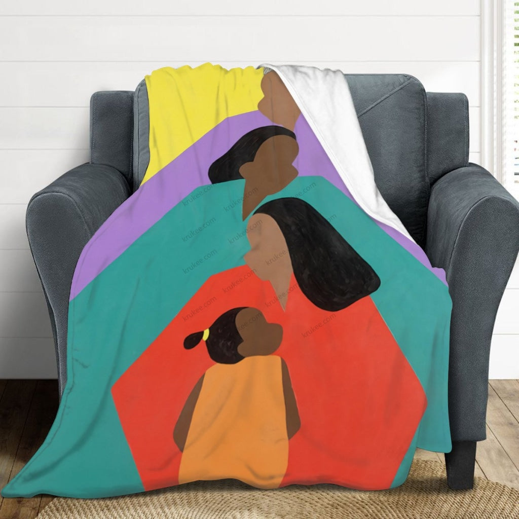 African Artwork Apron - Familyfleece Blanket