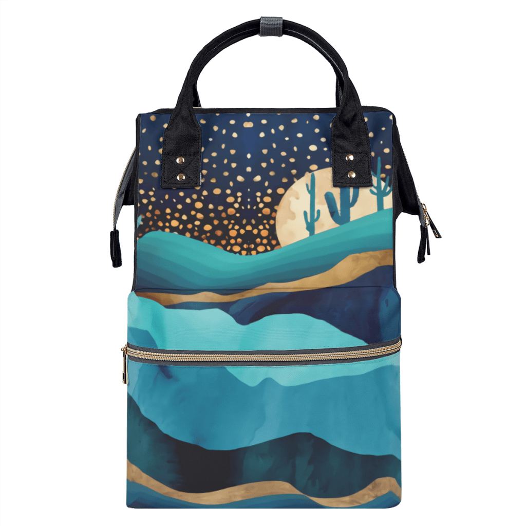 African Artwork Apron - Moonlight White / One Size