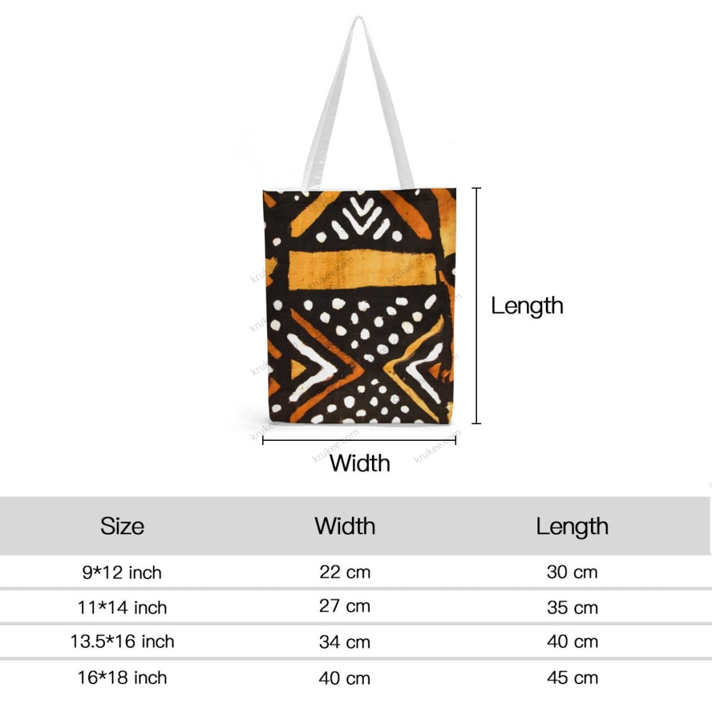 African Artwork Apron - Culture 2 Natural Linen Tote Bag