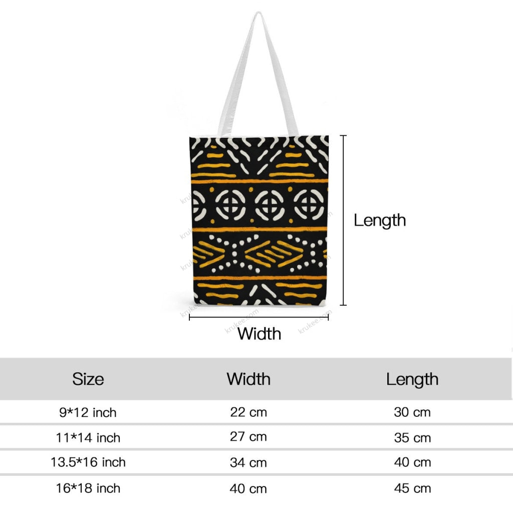 African Artwork Apron - Culture 5 Natural Linen Tote Bag