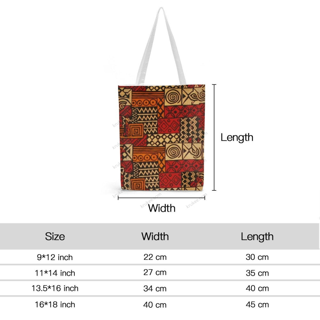 African Artwork Apron - Culture 6 Natural Linen Tote Bag