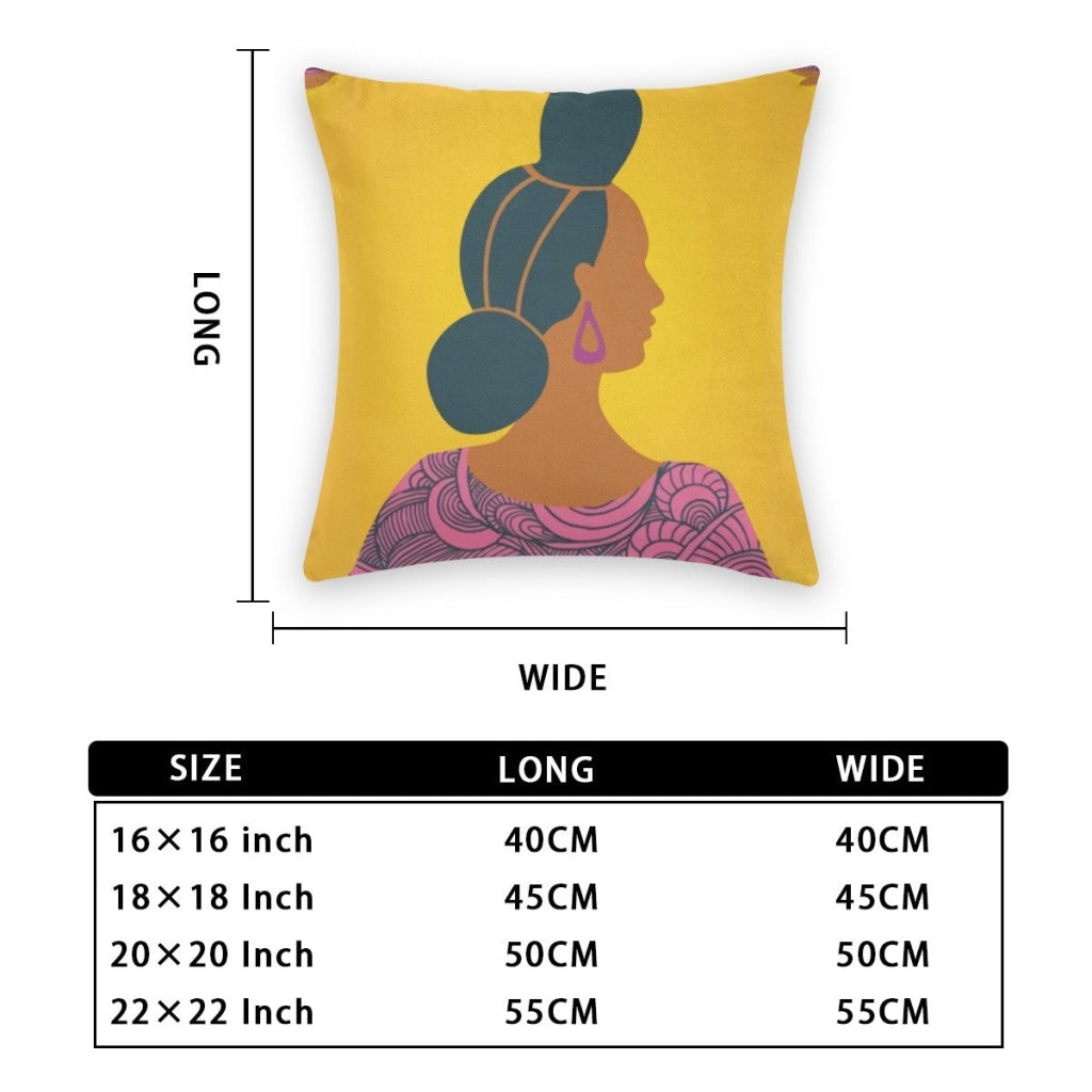 African Artwork Pillowcase - Women 2