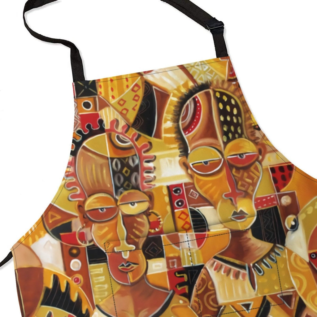 African Culture Art Apron - 12 Aprons